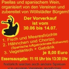 Ankündigung: Dorffest am 27. + 28.07.2019