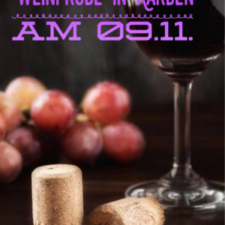 Ankündigung: Weinprobe am 09.11.2019