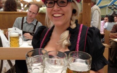 Annika I. auf dem Münchner Oktoberfest