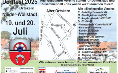 Ankündigung: Dorffest am 19. und 20. Juli