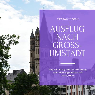 Ausflug an die Hessische Bergstraße